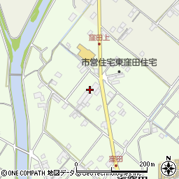 岡山県赤磐市東窪田周辺の地図