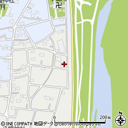 静岡県浜松市浜名区竜南502周辺の地図