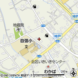 静岡県榛原郡吉田町神戸1738周辺の地図