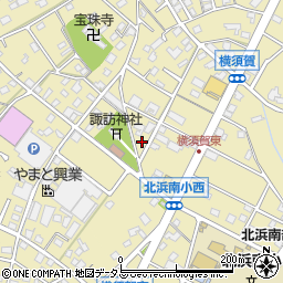 静岡県浜松市浜名区横須賀159周辺の地図