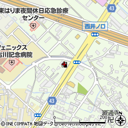 兵庫県加古川市東神吉町西井ノ口584周辺の地図