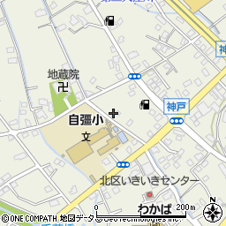 静岡県榛原郡吉田町神戸1730周辺の地図
