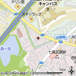 マンション澤田周辺の地図