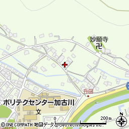 兵庫県加古川市東神吉町升田257周辺の地図