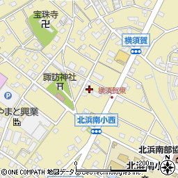 静岡県浜松市浜名区横須賀189周辺の地図