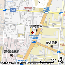 大阪府寝屋川市木屋町1周辺の地図