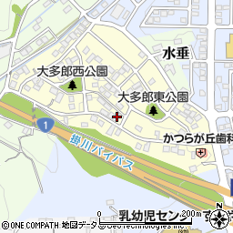 静岡県掛川市大多郎108周辺の地図