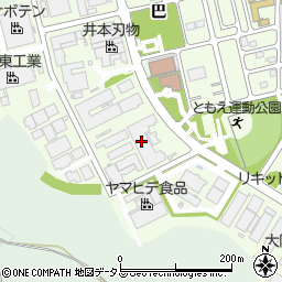兵庫県三木市別所町巴32周辺の地図