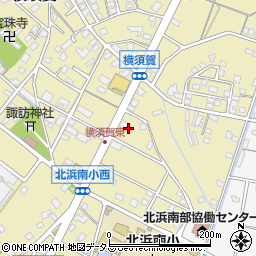 静岡県浜松市浜名区横須賀225周辺の地図