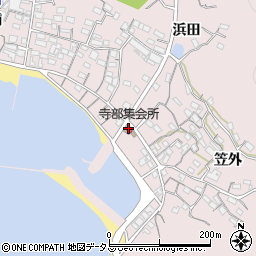 愛知県西尾市寺部町浜田13周辺の地図