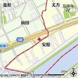 三河有料道路事務所周辺の地図