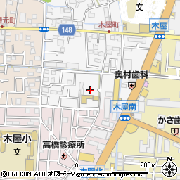 大阪府寝屋川市木屋町6周辺の地図