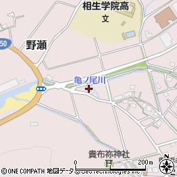 兵庫県相生市野瀬364周辺の地図