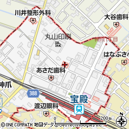 啓節会阪本医院周辺の地図
