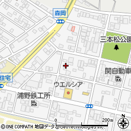 〒441-1113 愛知県豊橋市東森岡の地図