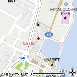 兵庫県姫路市飾磨区細江1261周辺の地図
