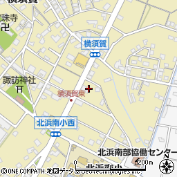 静岡県浜松市浜名区横須賀224周辺の地図