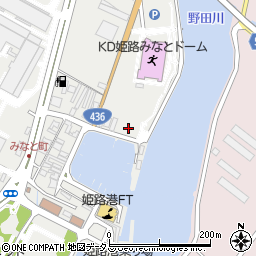 兵庫県姫路市飾磨区須加266周辺の地図