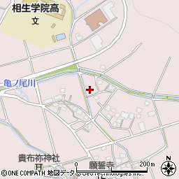 兵庫県相生市野瀬393周辺の地図
