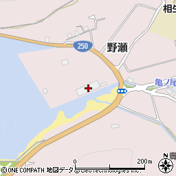 兵庫県相生市野瀬1017周辺の地図
