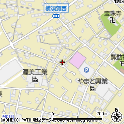 静岡県浜松市浜名区横須賀1173-1周辺の地図