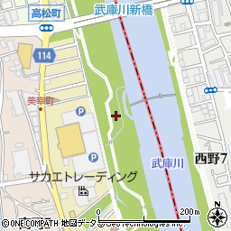 兵庫県宝塚市美幸町11周辺の地図