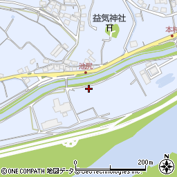 兵庫県加古川市平荘町池尻160周辺の地図