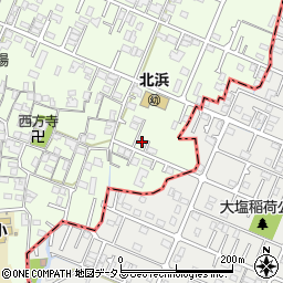 兵庫県高砂市北浜町北脇248周辺の地図