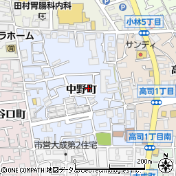 中野町ハイツ周辺の地図
