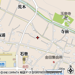 愛知県豊橋市石巻町奥屋敷39周辺の地図