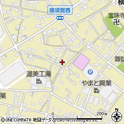 静岡県浜松市浜名区横須賀1174周辺の地図