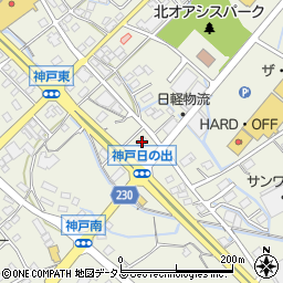 静岡県榛原郡吉田町神戸2217周辺の地図