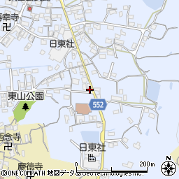 兵庫県姫路市東山550-3周辺の地図