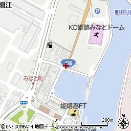 兵庫県姫路市飾磨区須加272周辺の地図