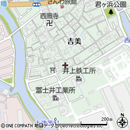 兵庫県姫路市大津区吉美703周辺の地図