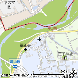 静岡県袋井市沖山梨35-1周辺の地図