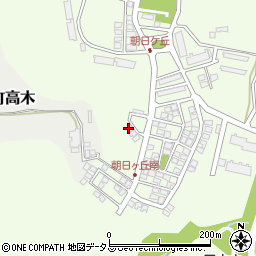 兵庫県三木市別所町朝日ケ丘1-114周辺の地図
