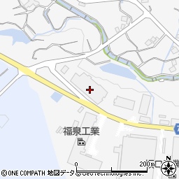 福泉工業株式会社　静岡第二工場周辺の地図