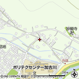 兵庫県加古川市東神吉町升田206周辺の地図