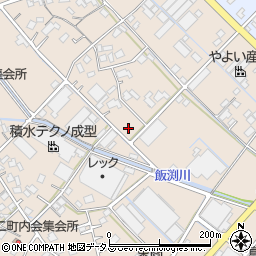 静岡県焼津市飯淵840周辺の地図