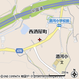 広島県三次市西酒屋町842周辺の地図