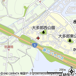 静岡県掛川市大多郎68周辺の地図