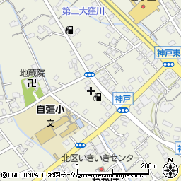 静岡県榛原郡吉田町神戸1658周辺の地図