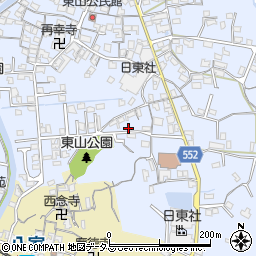 兵庫県姫路市東山556周辺の地図