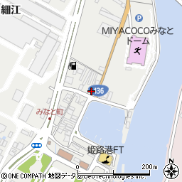 兵庫県姫路市飾磨区須加274周辺の地図