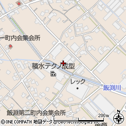 静岡県焼津市飯淵851-1周辺の地図