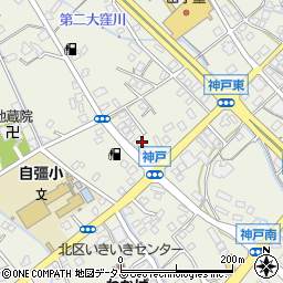 粂田畳店周辺の地図
