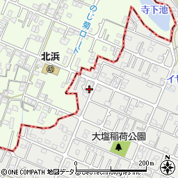 兵庫県姫路市大塩町923周辺の地図