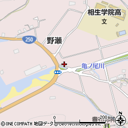 兵庫県相生市野瀬70周辺の地図