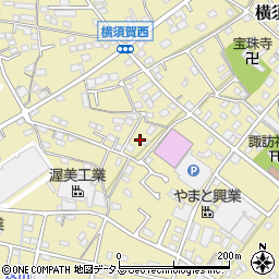 静岡県浜松市浜名区横須賀1172周辺の地図